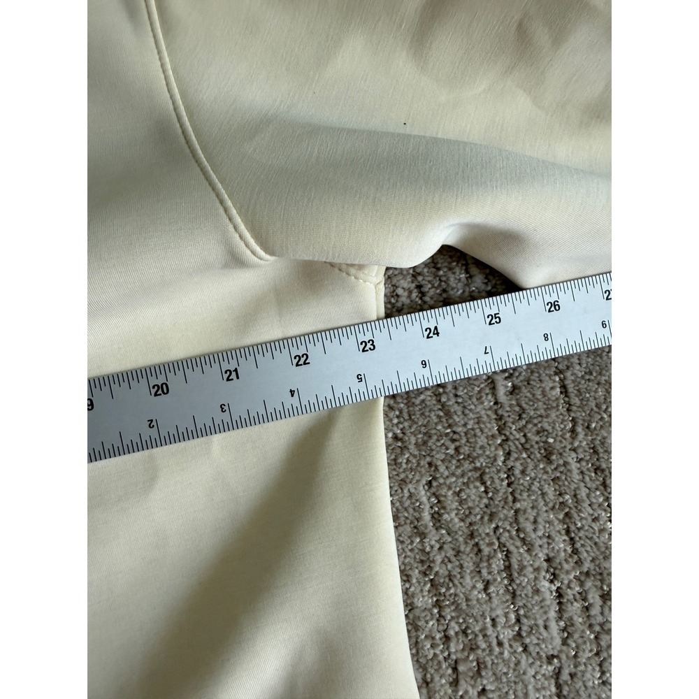 All in Motion Womens L Quarter Zip Pullover Cream Sweatshirt Mock Neck F16815507 - Picture 5 of 7